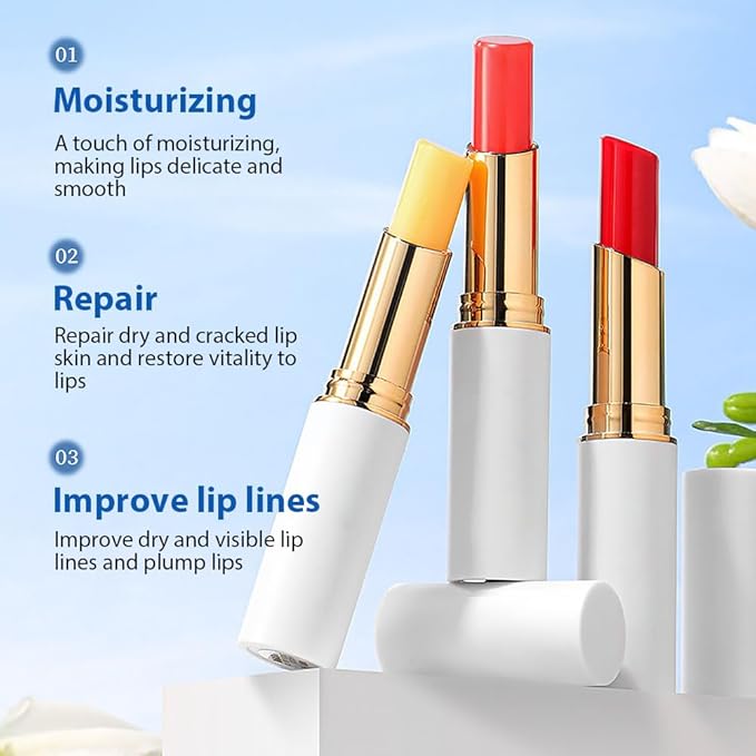 Waterproof Moisturizing Magic Matte Color-Changing Lip Balm Lipstick:Create Moisturizing