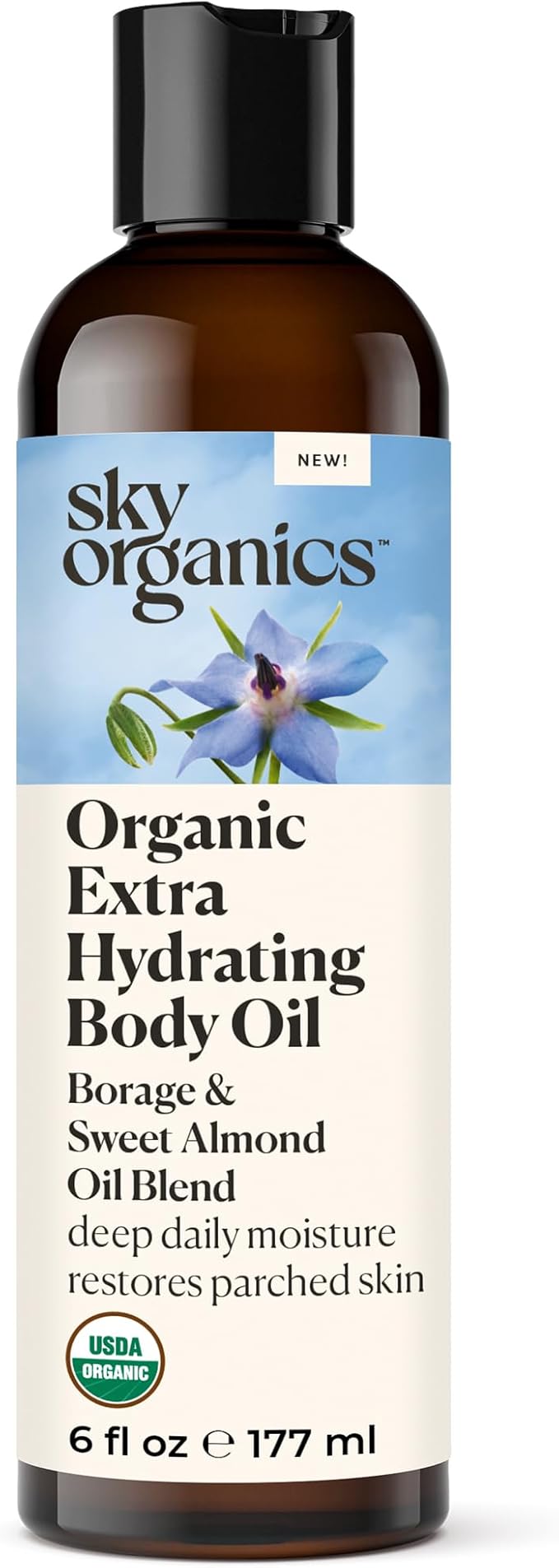 Sky Organics Body Oil, Extra Hydrating