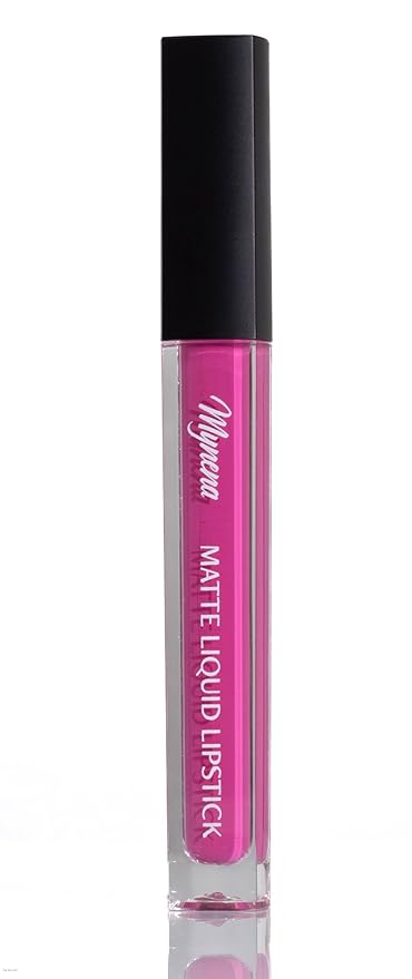 Mynena Hot Pink Matte Liquid Lipstick & Liner Lipstick