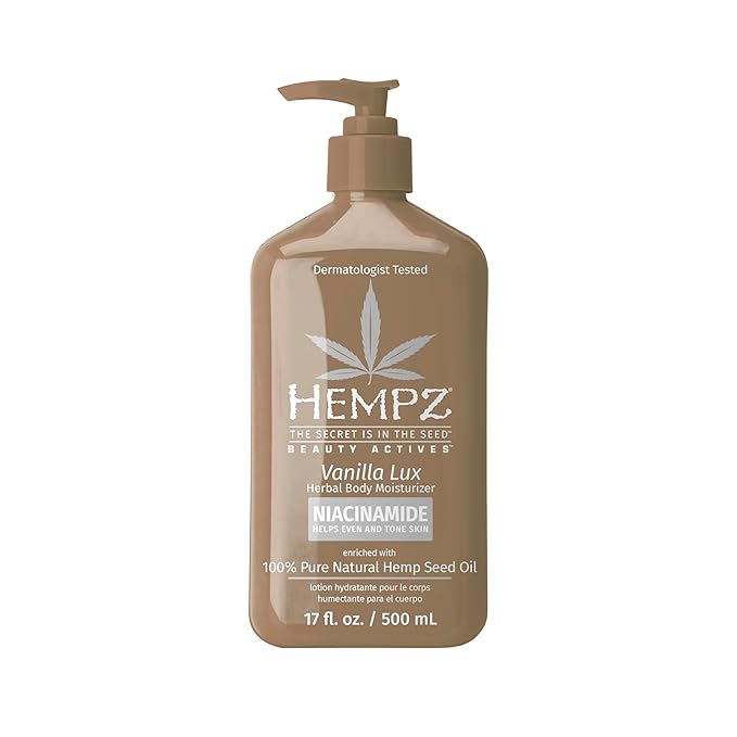 HEMPZ Vanilla Lux Herbal Body Moisturizer
