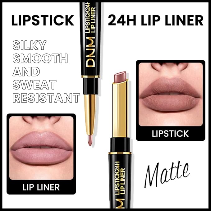 evpct 1Pcs Light Nude Beige Matte Lip Line