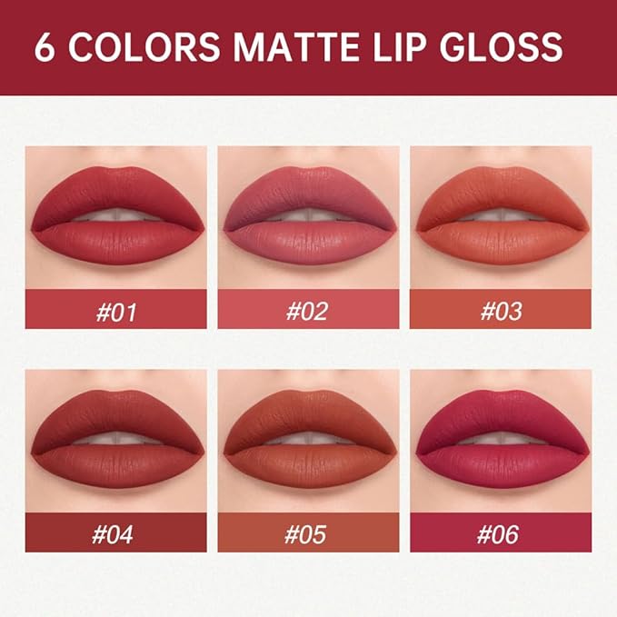 Liquid Matt Lipstick Lipliner Lip Crayons Pack Set,Velvet Makeup,Waterproof&Waterlasting,B