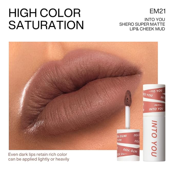 INTO YOU Lipstick For Women, Velvet Matte Finish Lipstick
