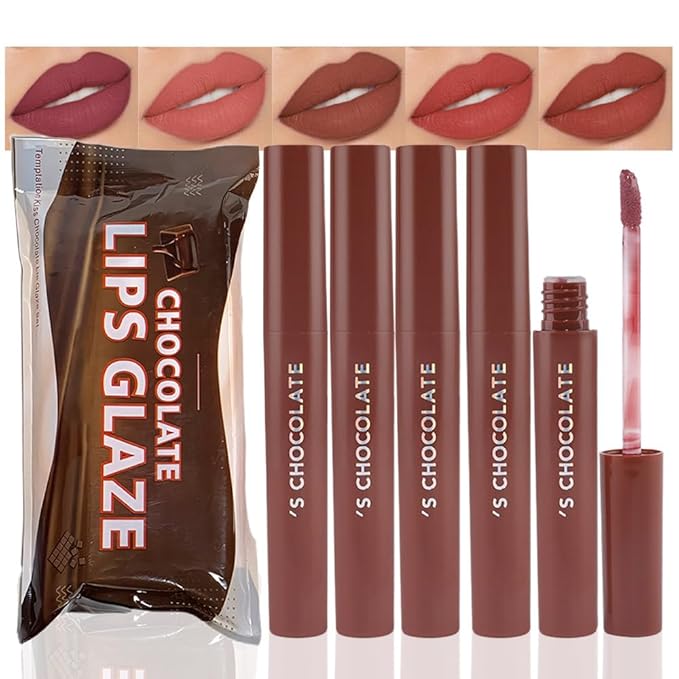 Liquid Matt Lipstick Lipliner Lip Crayons Pack Set,Velvet Makeup,Waterproof&Waterlasting,C