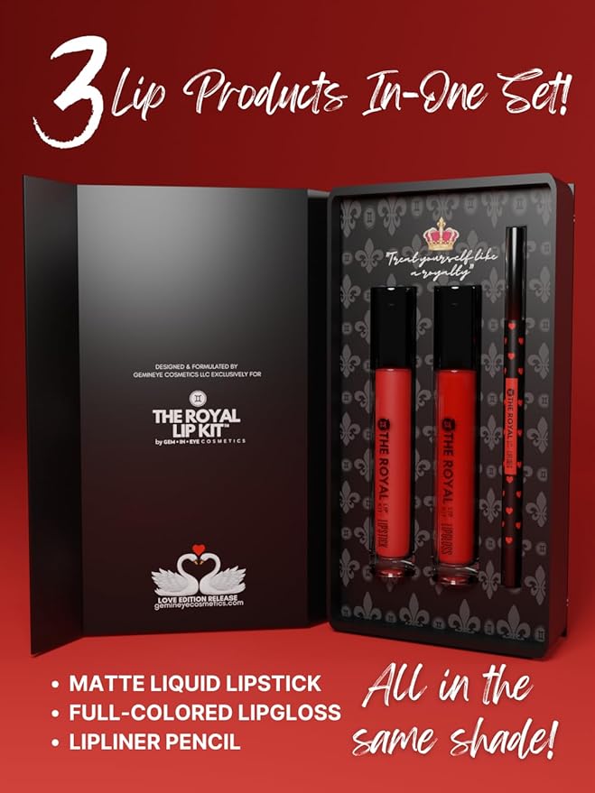 GEM IN EYE COSMETICS the Royal Lipkit™ - GEM