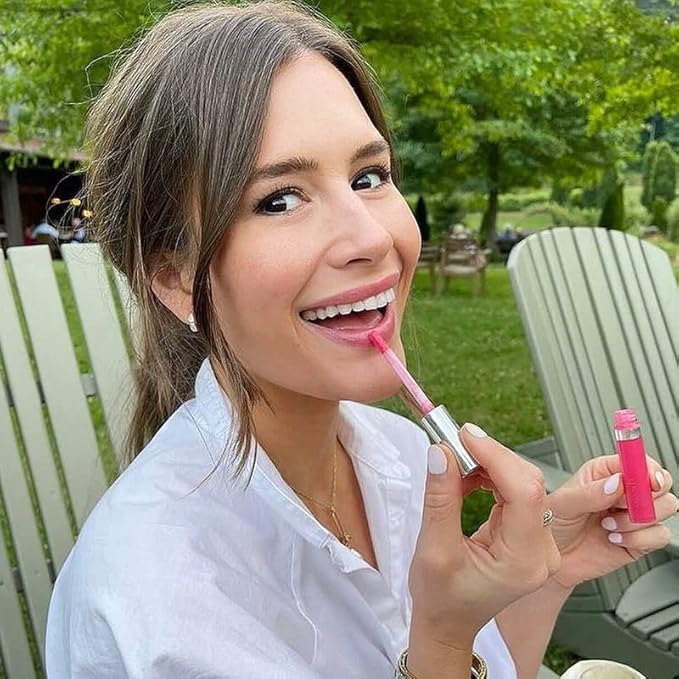 Woosh Beauty, Spin-On Lip Gloss, Hydrating Shea Butter, Lip