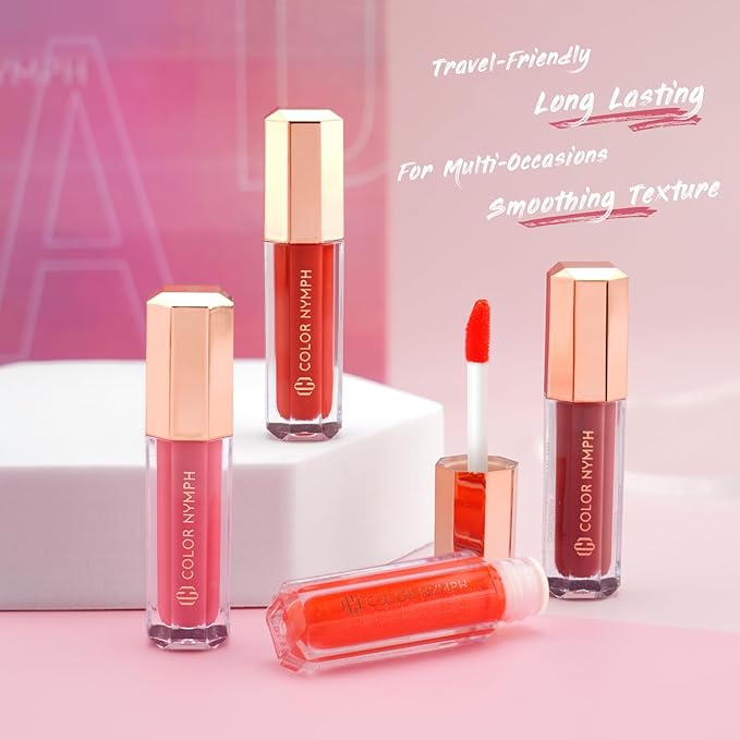 Color Nymph 16 PCS Lip Glosses Collection, Shimmery