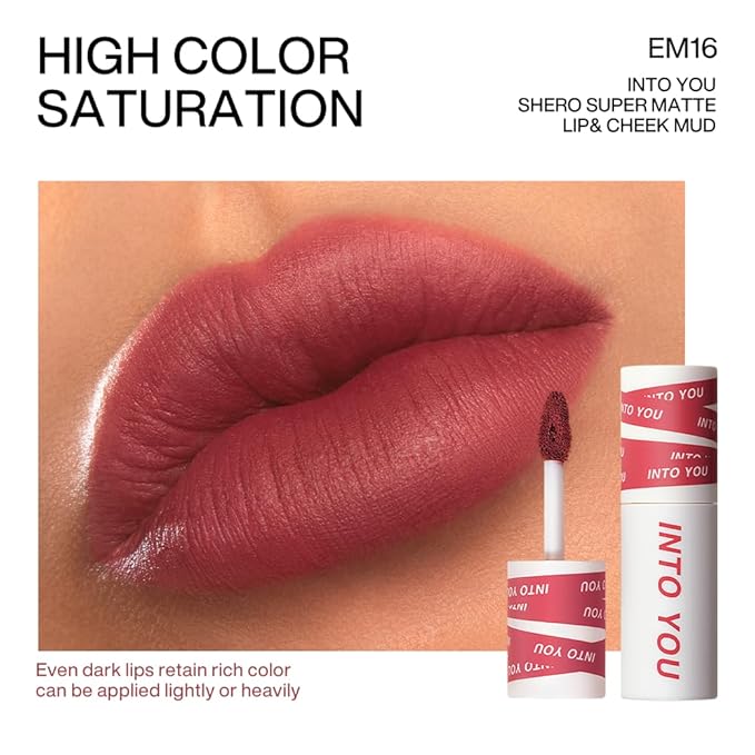 INTO YOU Lipstick For Women, Velvet Matte Finish Lipstick