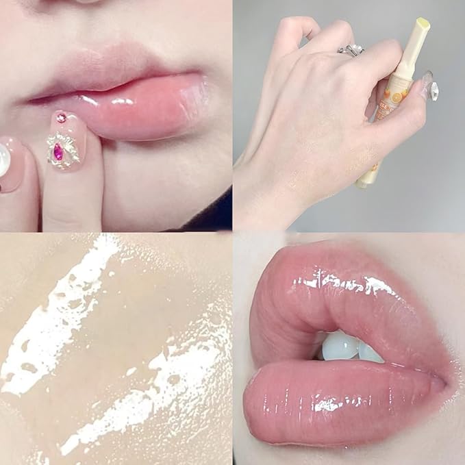 3 Colors Jelly Lipstick Tinted Lip Balm, Tinted Gloss