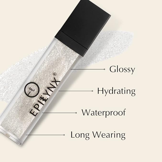 Vegan Glitter & Matte Liquid Lip Gloss - Moisturizing Formula for Hydration and Long Lasting Wear - Cruelty Free, Paraben Free, Gluten Free - Gloss, Funfetti by Dr. Liia