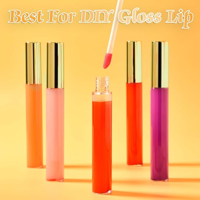 30 Pcs 10ml Empty Lip Gloss Tubes Containers, 10ml
