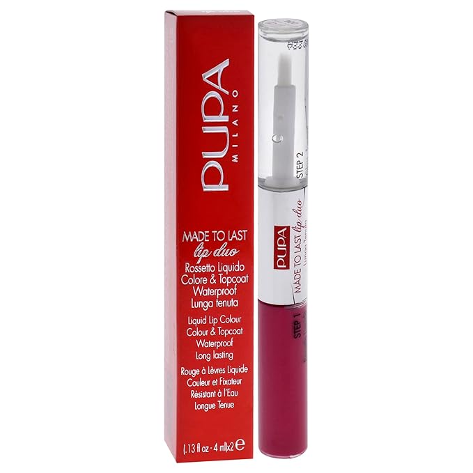 Pupa Milano Made To Last Lip Duo-Smudge-Proof Lip Duo-Smudge-Proof