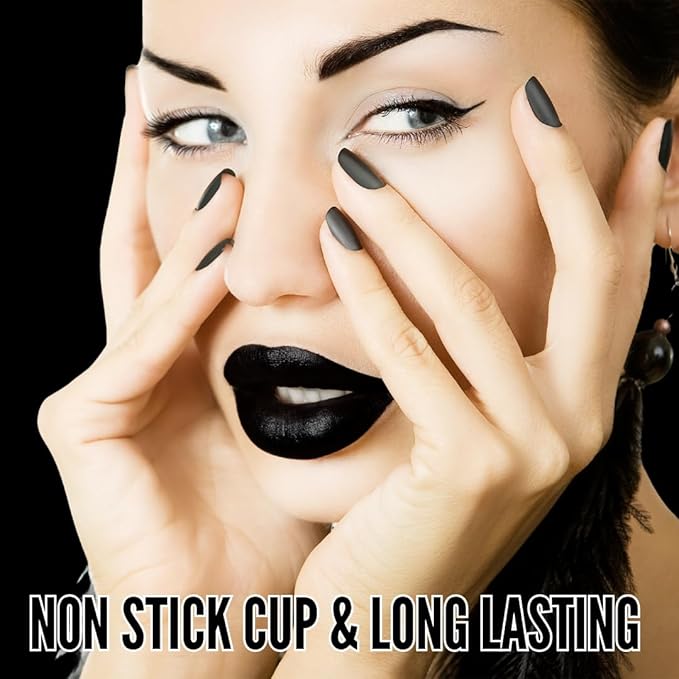 Mynena Black Matte Liquid Lipstick & Liner Kit Lipstick