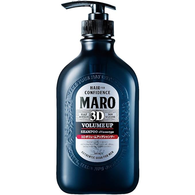 3D Volume Up Shampoo - Achieve 150% More Volume, Improve Scalp, Repair & Strengthen - DHT Blocker for Men, Mens Hair Growth Products, Volumizing Shampoo for Thinning Hair, Gifts For Men