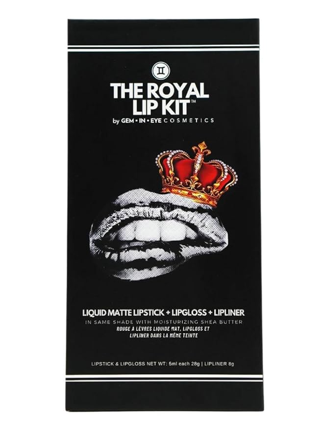 GEM IN EYE COSMETICS the Royal Lipkit™ - GEM