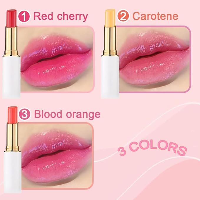 Waterproof Moisturizing Magic Matte Color-Changing Lip Balm Lipstick:Create Moisturizing