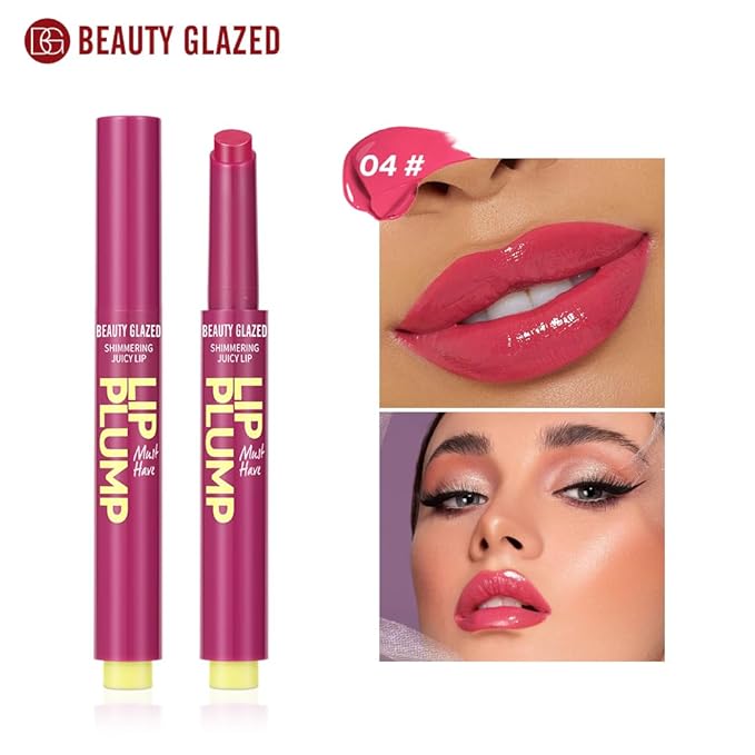 3PCS Beauty Glazed Juicy Lip Oil Slick Click Glazed