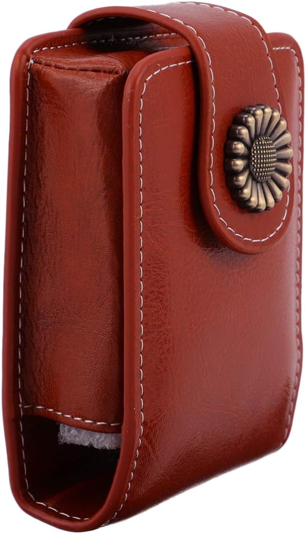 VALICLUD Hand Held Mirror Lipstick Case with Mirror Organizer