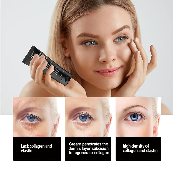 Instant Firm Eye Cream - Visibly Lift & Tighten Skin | Reduces Dark Circles, Puffiness & Fine Lines | Anti-Aging Hydration for All Skin Types