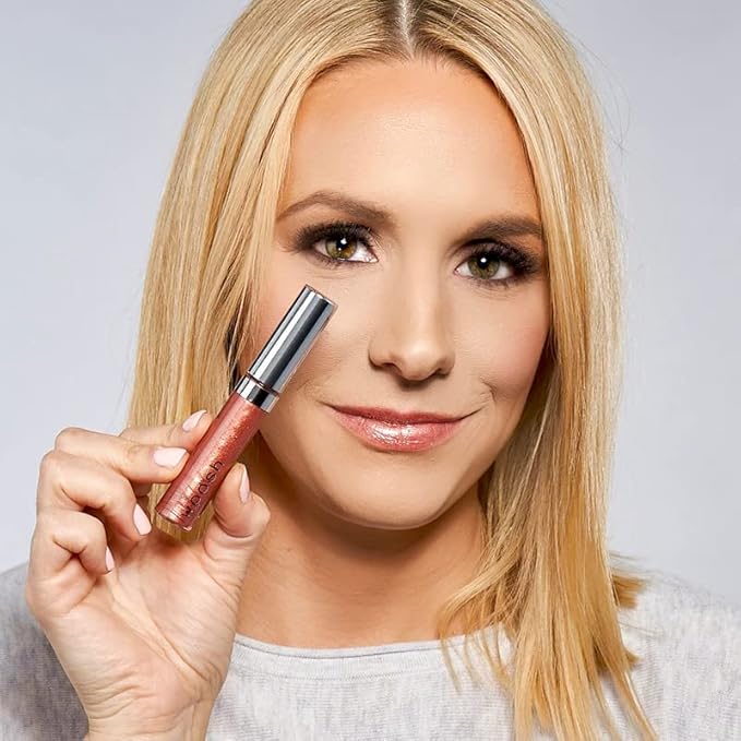Woosh Beauty, Spin-On Lip Gloss, Hydrating Shea Butter, Lip
