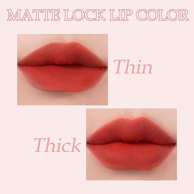 Boobeen Soft Matte Velvet Lip Glaze Liquid Lipstick Glaze
