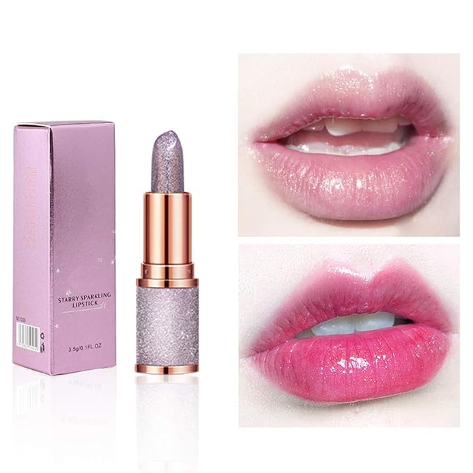 Lipstick Lipstick Glitter HEITIGN Glitter Star Lipstick Nourishing Glitter