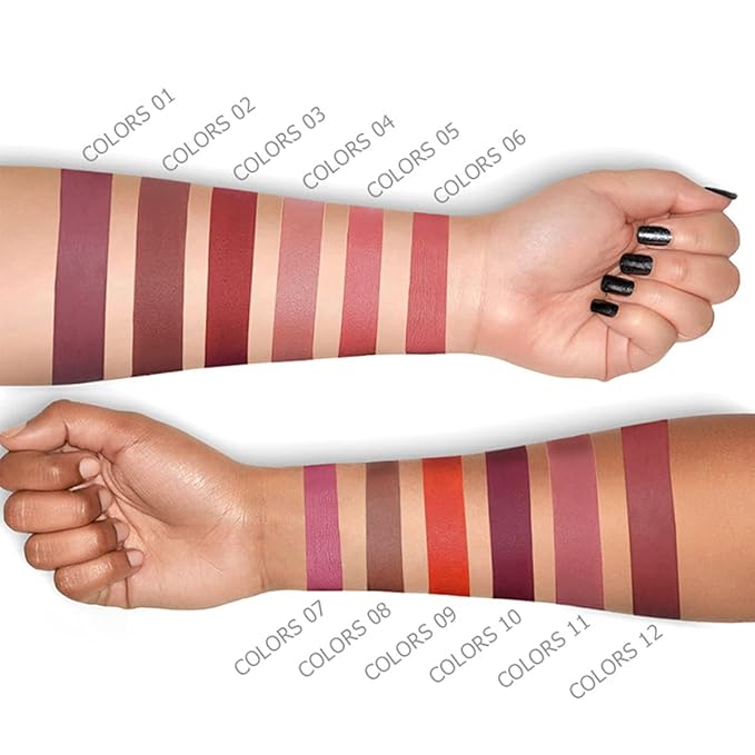 Matte Liquid Lipstick set Waterproof Long Lasting Non-Stick Long