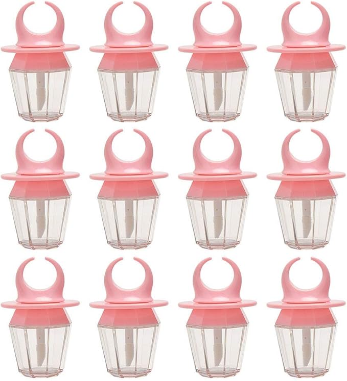 10 Pcs 8ml Pink Empty Lip Gloss Tube 8ml