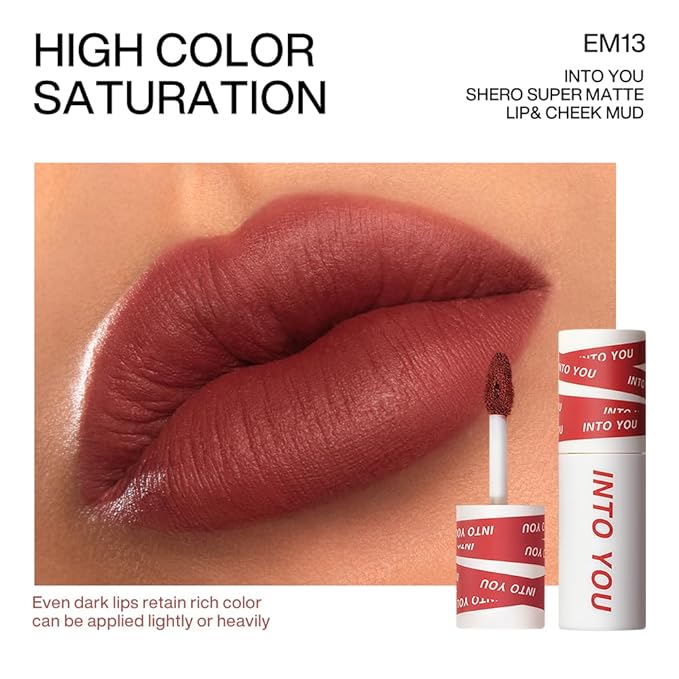 INTO YOU Lipstick For Women, Velvet Matte Finish Lipstick