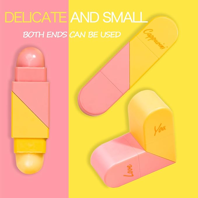Heart Shaped Dual-use Deformable Lip Balm box,Gifts