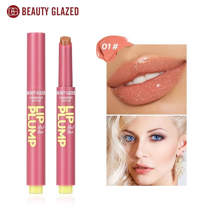 3PCS Beauty Glazed Juicy Lip Oil Slick Click Glazed