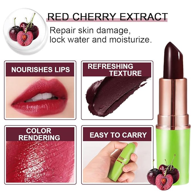 BINGBRUSH Color Changing Lipstick Queen,PH Mood Long Lasting BINGBRUSH