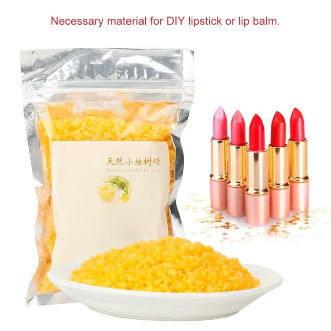 Voluxe Plant Wax, Cera Bellina Wax Candelila Wax Lipstick(100gbag),