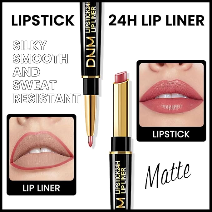 evpct 1Pcs Nude Pink Velvet Matte Lip Line