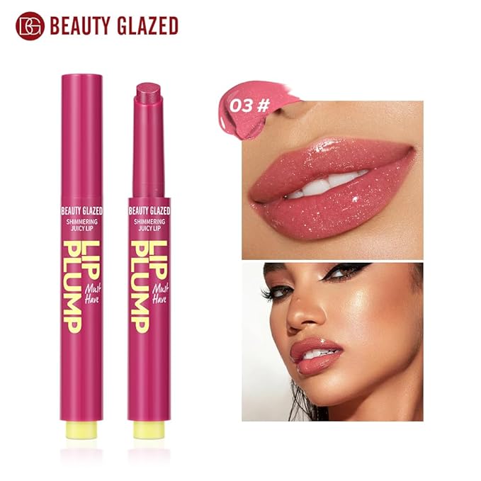 3PCS Beauty Glazed Juicy Lip Oil Slick Click Glazed