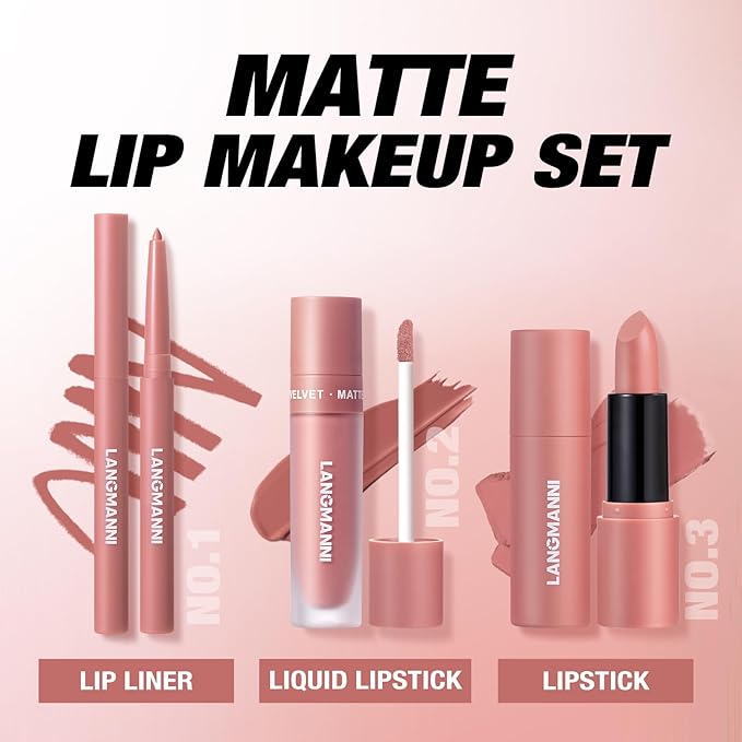 Jolilab 9 in 1 Matte Velvet Lipstick Set-Lip