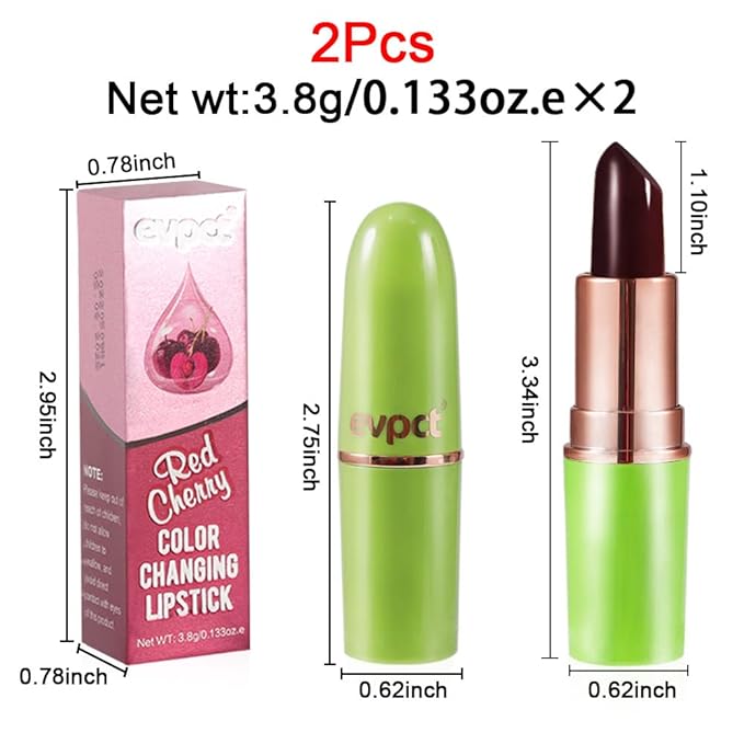BINGBRUSH Color Changing Lipstick Queen,PH Mood Long Lasting BINGBRUSH