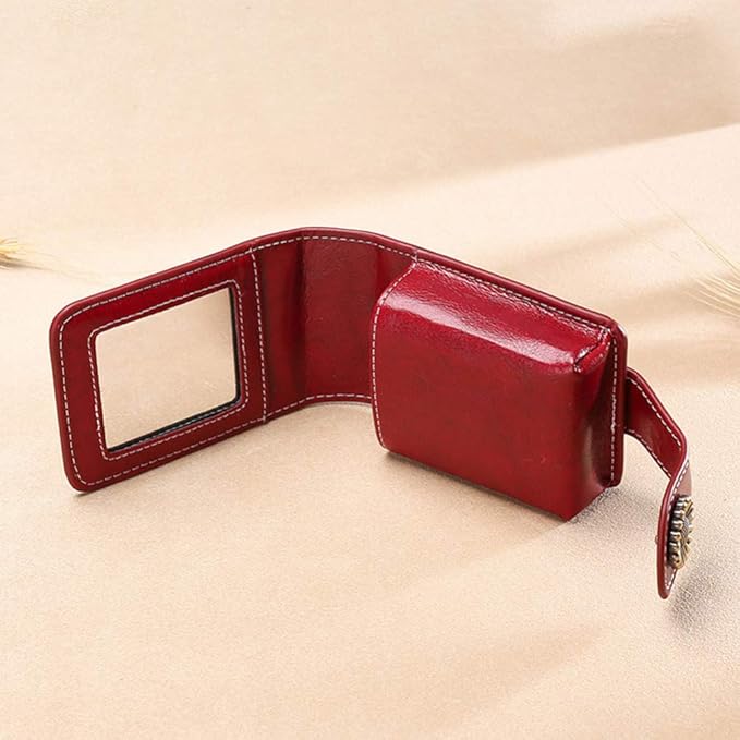 VALICLUD Travel Vanity Bag Pocket Mirror Lipstick Case Bag