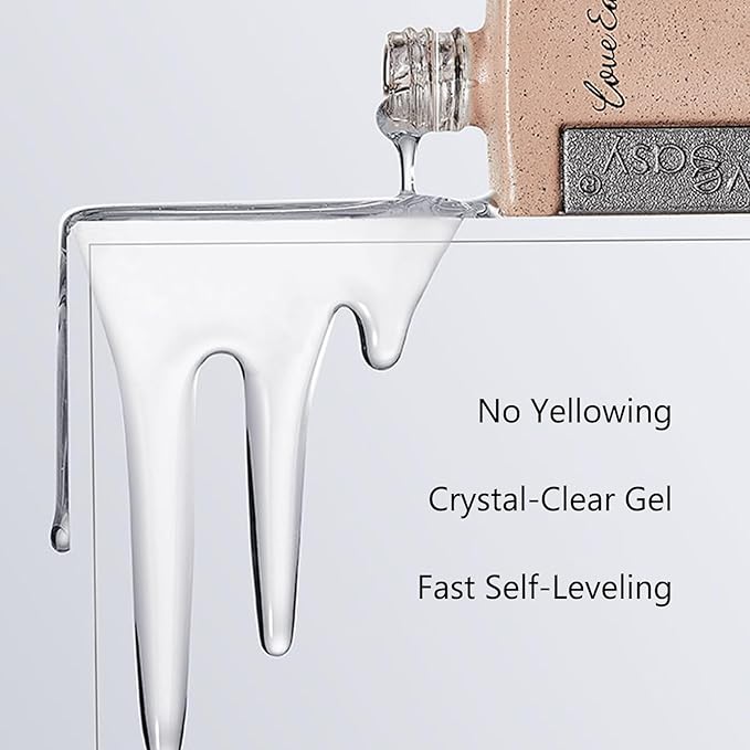 Salon-Level Builder Gel for Nails - Thickness Nail Strengthener & Extender | 28-Day Chip Resistance Hypoallergenic & Odorless
