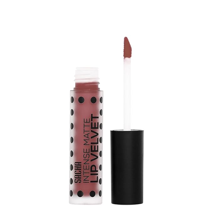 Sacha Cosmetics Intense Matte Lip Velvet, Long Lasting Long