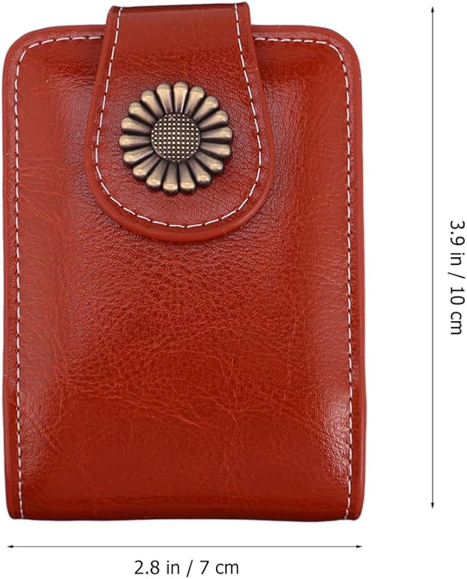 VALICLUD Hand Held Mirror Lipstick Case with Mirror Organizer