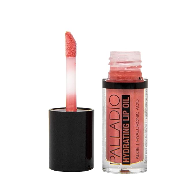 Palladio Hydrating Lip Oil Infused with Hyaluronic Acid, Hydrating