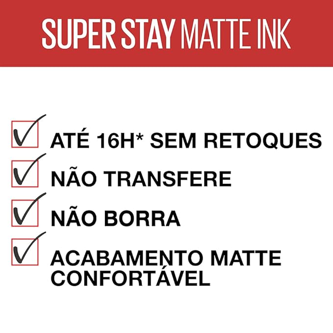 MAYBELLINE New York Super Stay Matte Ink Liquid Long