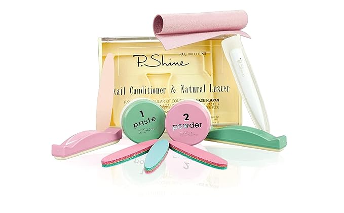 Japanese Manicure Set - Powder Nail Kit - Nail Strengthener For Damaged Nails - Professional Nail Kit - Nail Plate Care - Nail Repair For Damaged Nails - Nail Strengthener And Growth