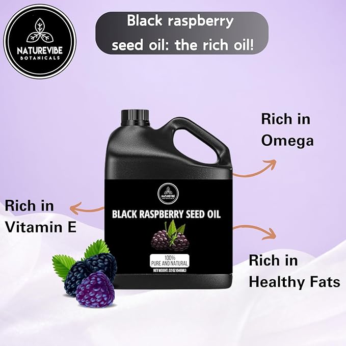 Naturevibe Botanicals Black Raspberry Oil 32