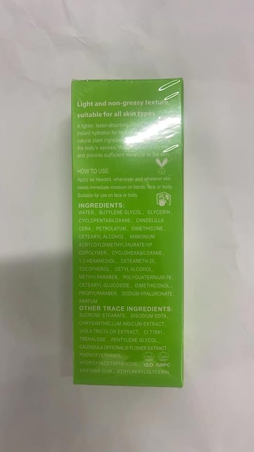 Skin Light Food, Moisturizing Body Plant