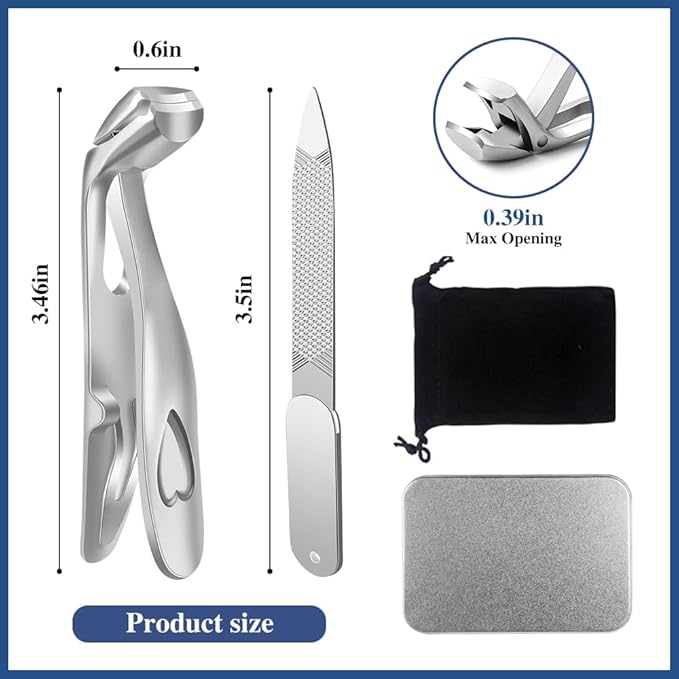 Sherum Nail Clippers for Seniors,