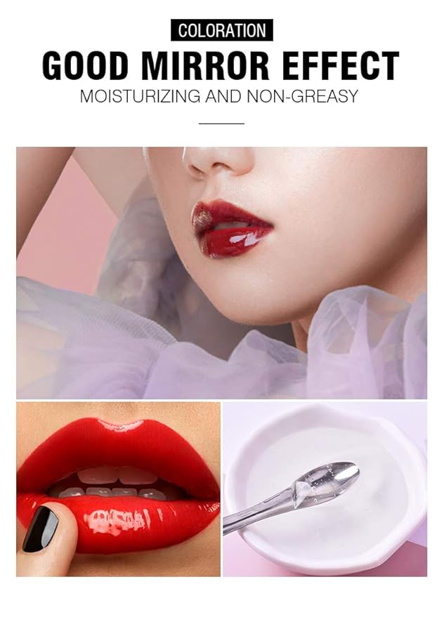 2Pack DIY Homemade Moisturizing Lip Gloss Base, Lip Moisturizing