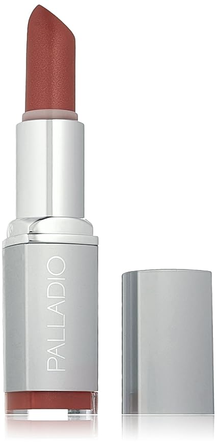 Palladio Herbal Lipstick, Rich Pigmented and Creamy Lipstick, Infused with Aloe Vera, Chamomile & Ginseng, Prevents Lips from Drying, Combats Fine Lines, Long Lasting Lipstick, Amethyst