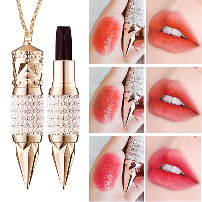 KAIQIKAIXI Waterproof Makeup Lipstick Moisturizer Smooth Lip Stick Moisturizing